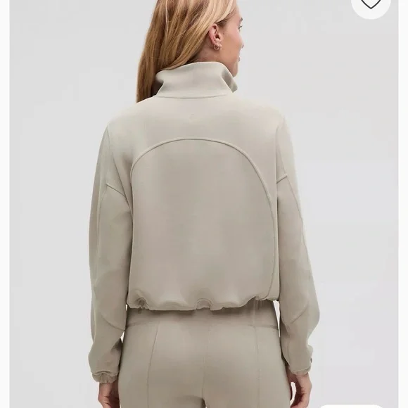Lululemon Athletica Brushed Softstreme Half Zip - Picture 2 of 8